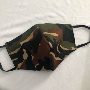 Handmade camo face mask